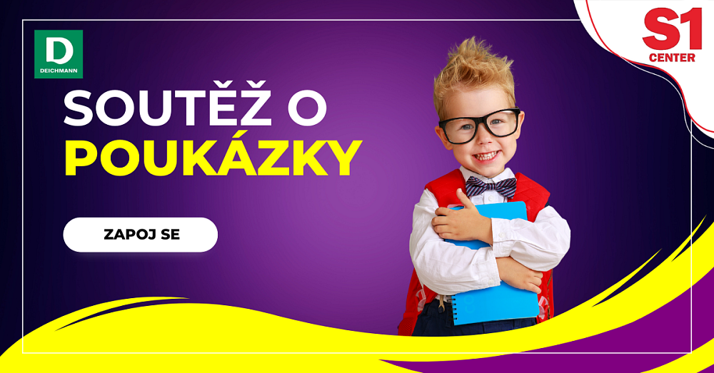 Soutěž o 13 poukázek na nákup do S1 Center Chomutov!