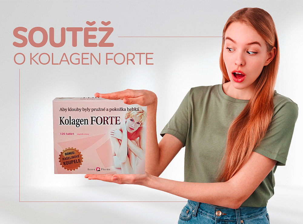 Soutěž o krásu a zdraví – vyhrajte Kolagen FORTE!