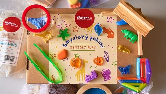 Soutěž o Smyslový poklad - Sensory play sadu od Kidtown.cz