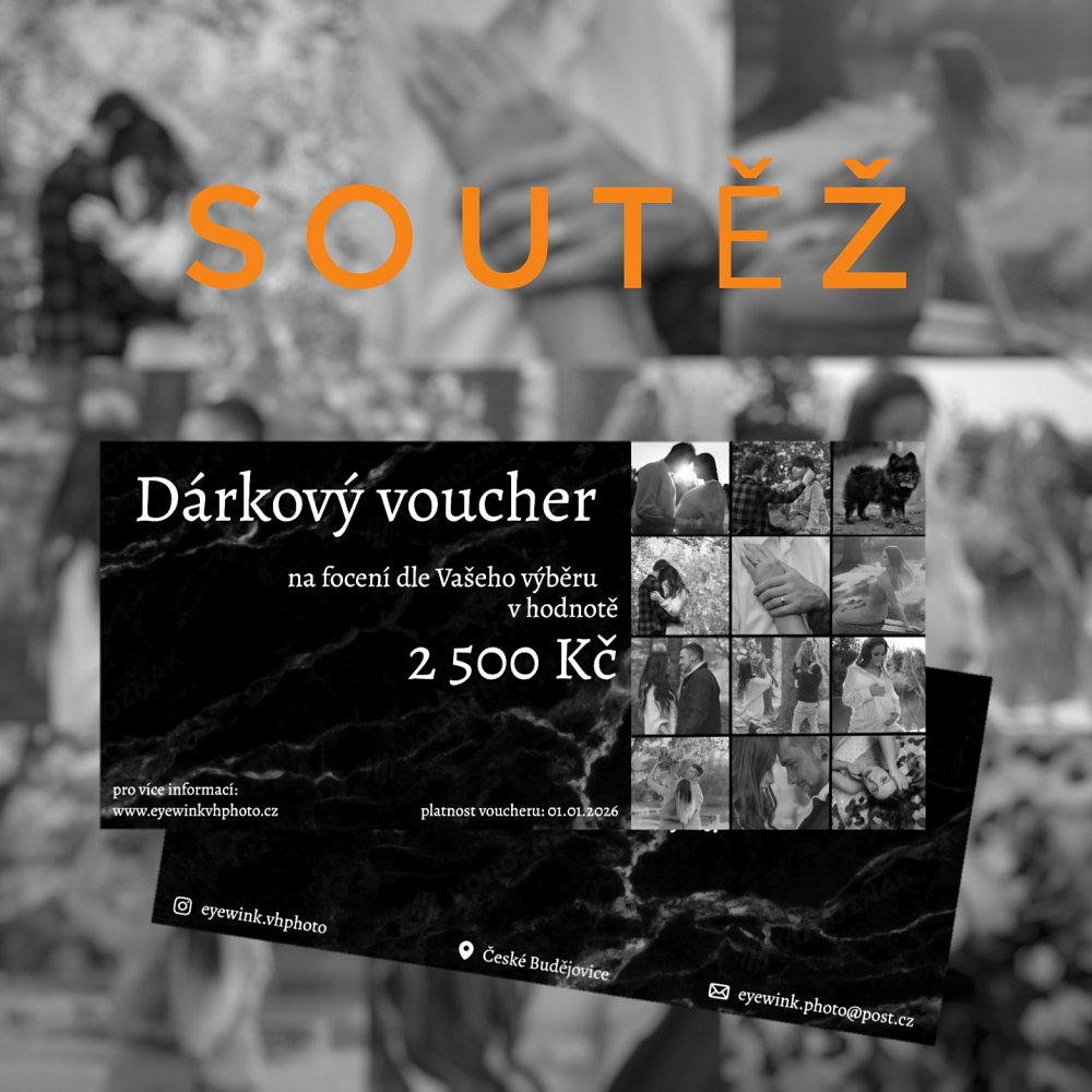 Dárkový voucher na focení