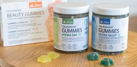 Vyhrajte chutné Liftea Colagenova Gummies pro mladistvý vzhled